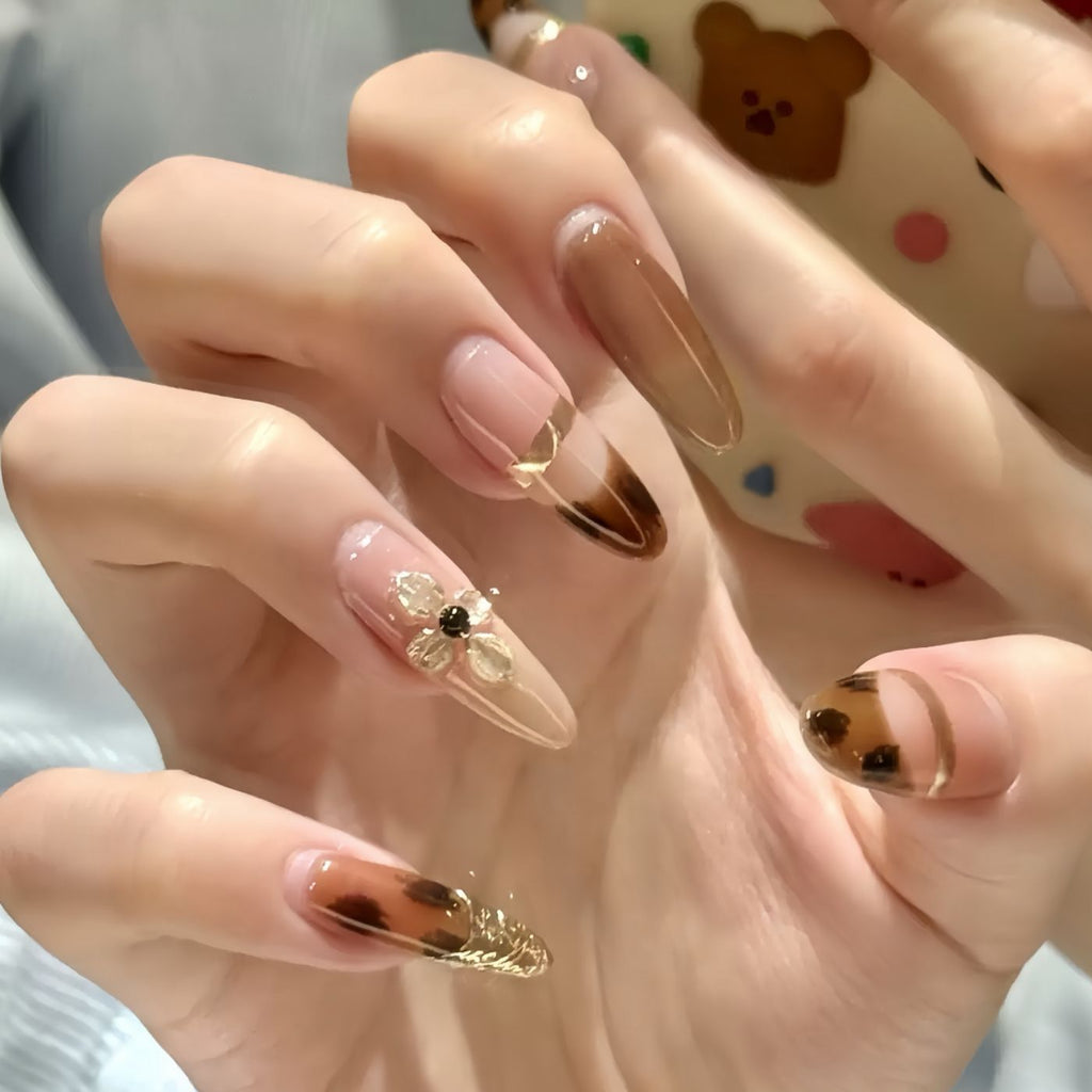 Siopsrl | Elegant Decorative Press-On Nail Set Siopsrl