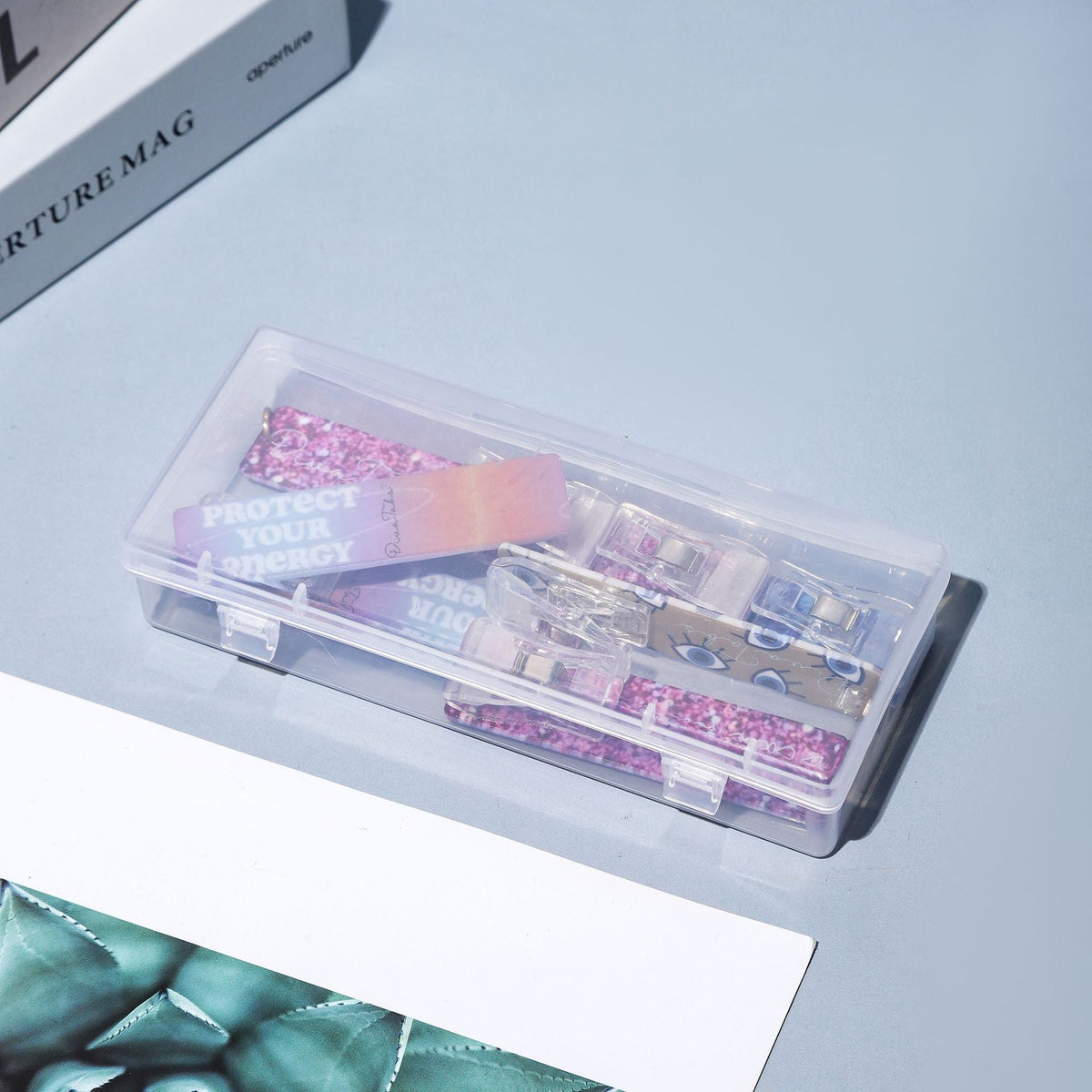 Transparent Organizing Storage Box Siopsrl