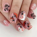 Siopsrl | Halloween Artificial Nail Set with Creepy 3D Designs and Spider Decorations Siopsrl