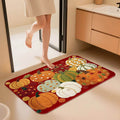 Siopsrl | Pumpkin-Themed Bath Mat