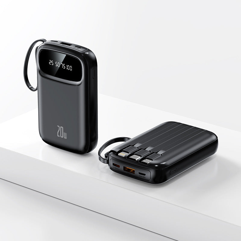 Siopsrl | High-performance power bank with integrated charging adapter Siopsrl