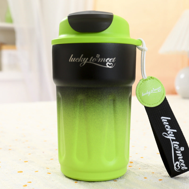 Siopsrl | Women’s insulated cup with innovative drip protection and practical carrying handle Siopsrl
