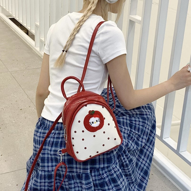 Siopsrl | Plush Backpack with Fruity Design and Playful Details Siopsrl