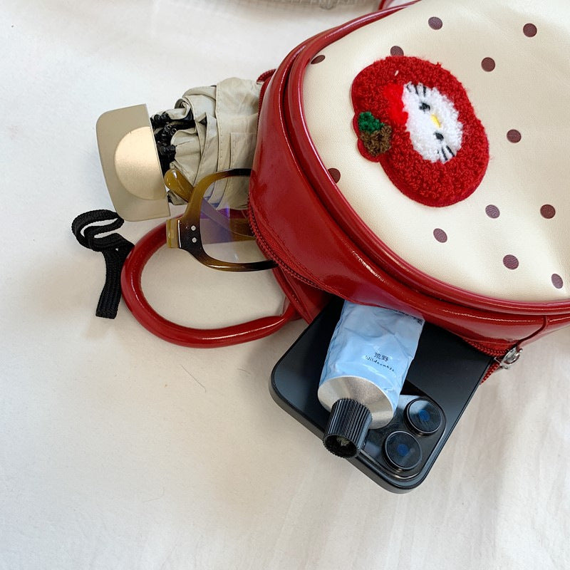 Siopsrl | Plush Backpack with Fruity Design and Playful Details Siopsrl