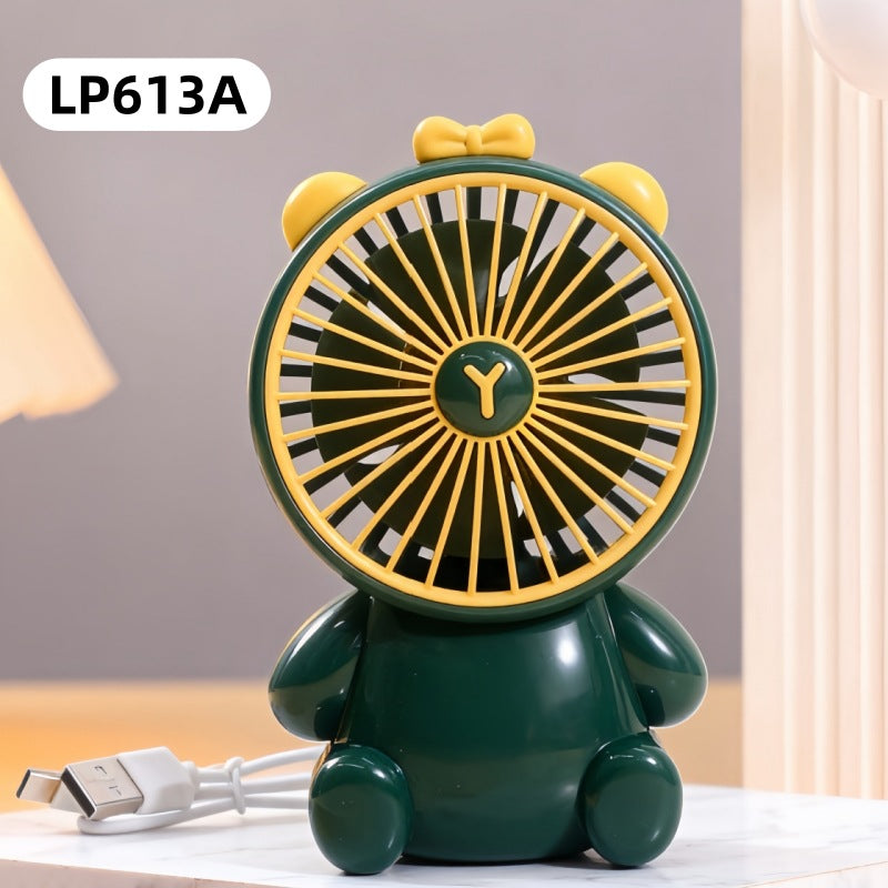 Siopsrl | Women's portable USB handheld fan in playful animal design Siopsrl