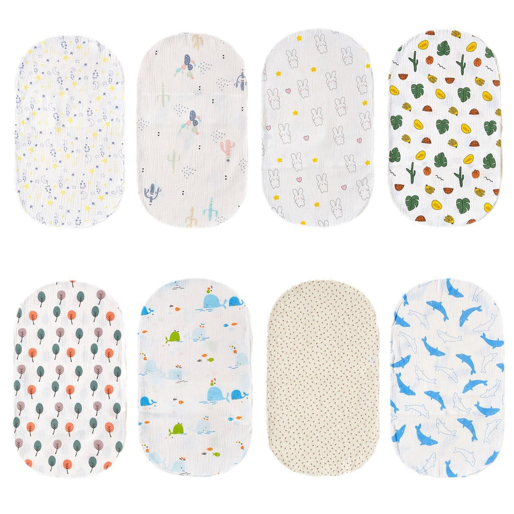 Siopsrl | Cotton Muslin Crib Mattress Protector Siopsrl