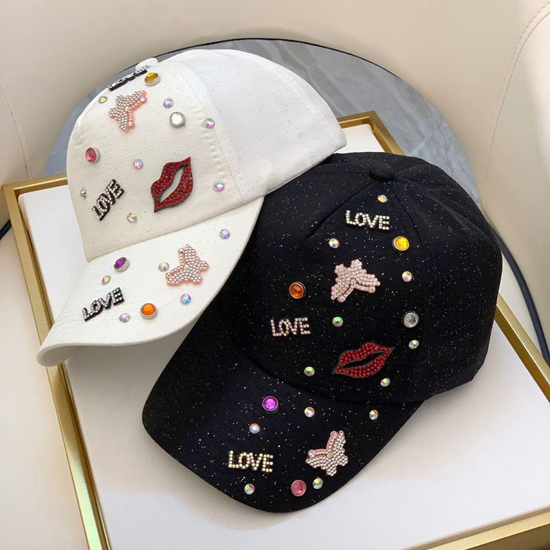 Siopsrl | Women's Embellished Graphic Baseball Cap Siopsrl