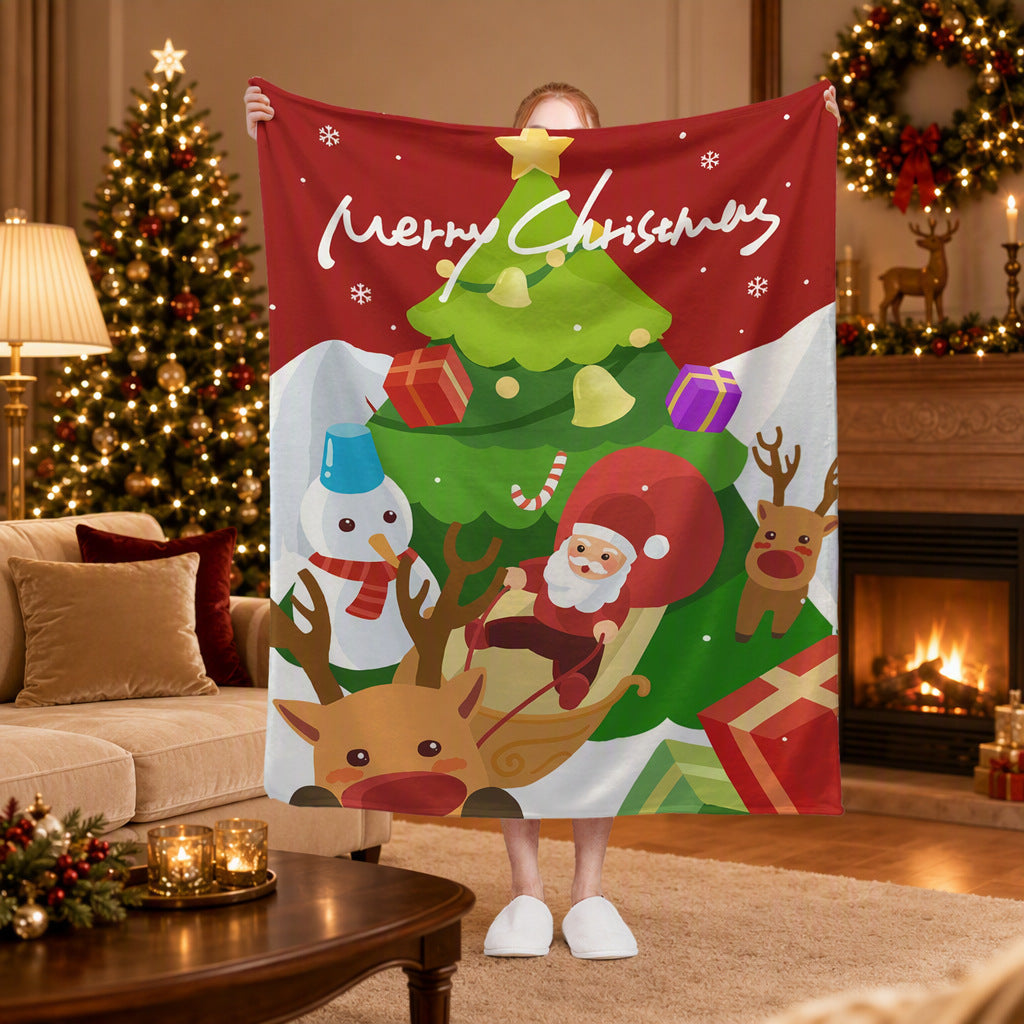 Festive Holiday Blanket Siopsrl