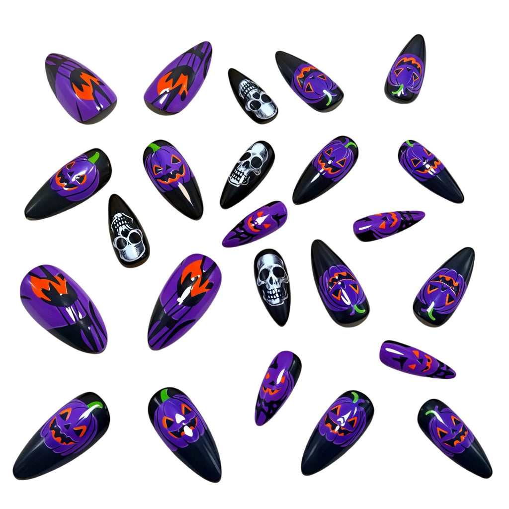 Halloween Fake Nails Siopsrl