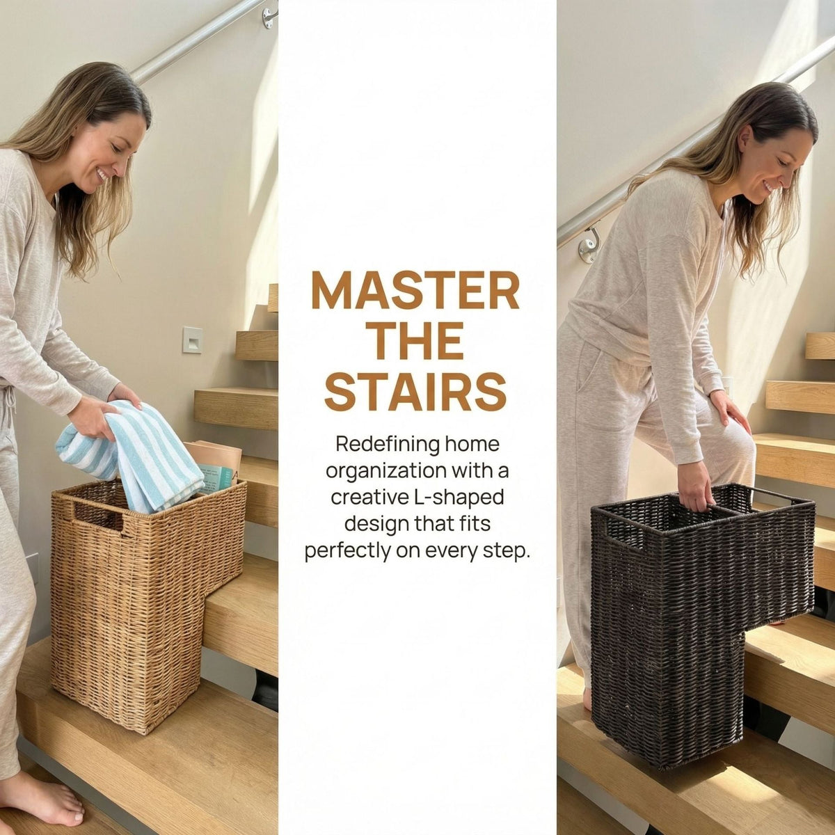 Storage basket with carrying handles Siopsrl
