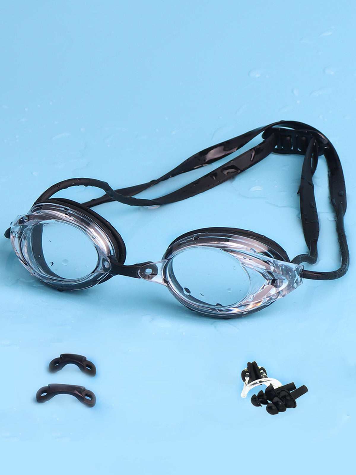 Siopsrl | Swimming goggles with adjustable head strap and comfort nose piece Siopsrl