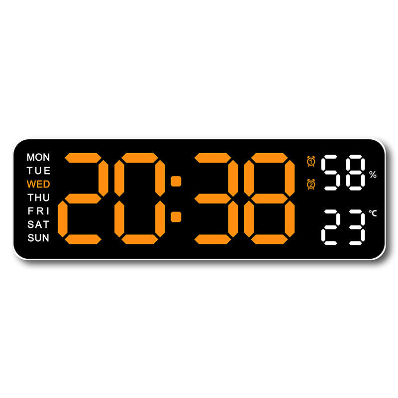Siopsrl | Digital alarm clock with room temperature and humidity display Siopsrl