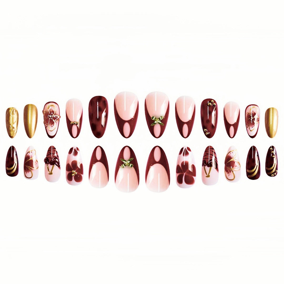 Siopsrl | Artistic Themed Press-On Nail Set Siopsrl Siopsrl | 7879Siopsrl | 3739