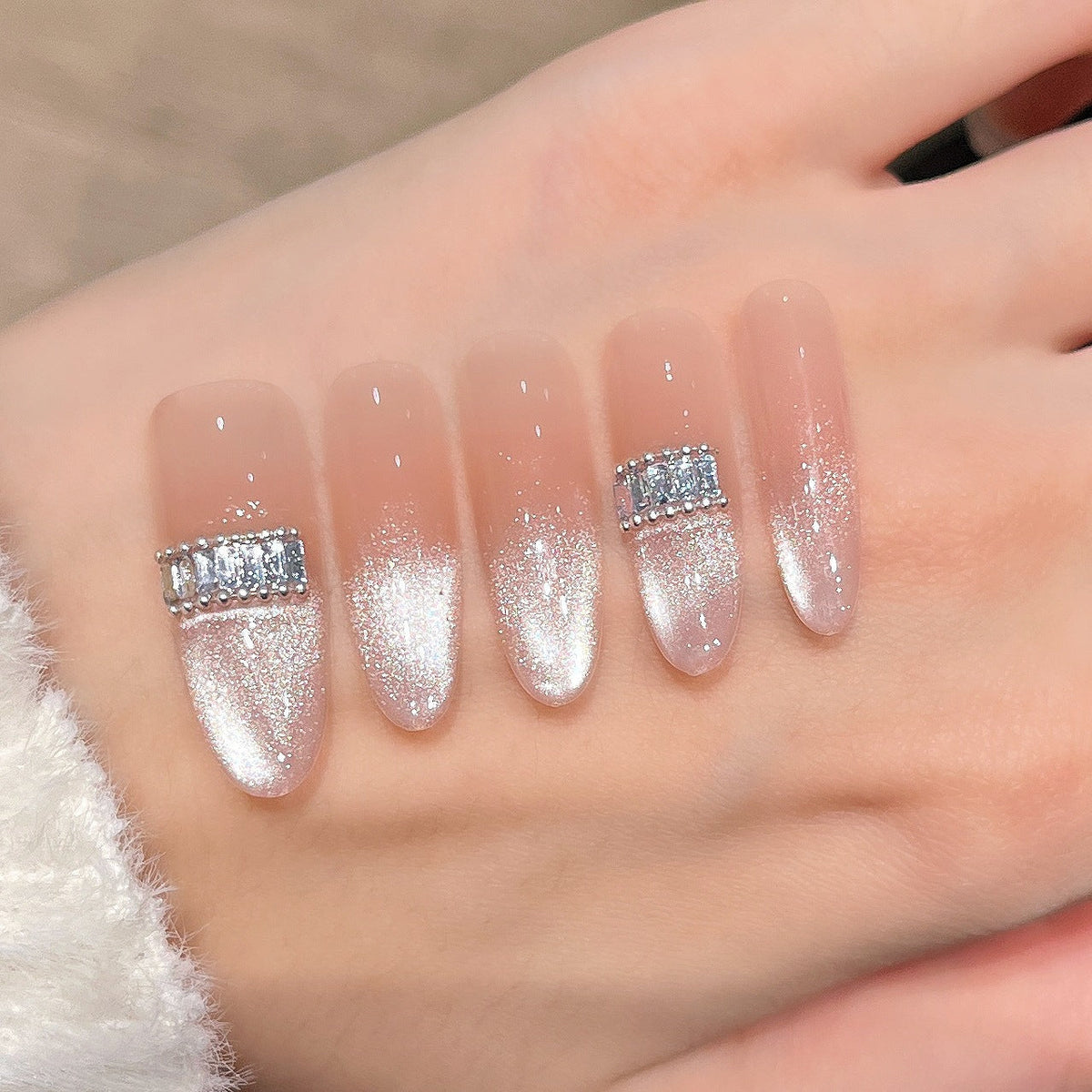 Siopsrl | Premium Glitter Nail Tips Siopsrl