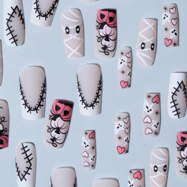 Halloween-Themed Nail Art Design Siopsrl
