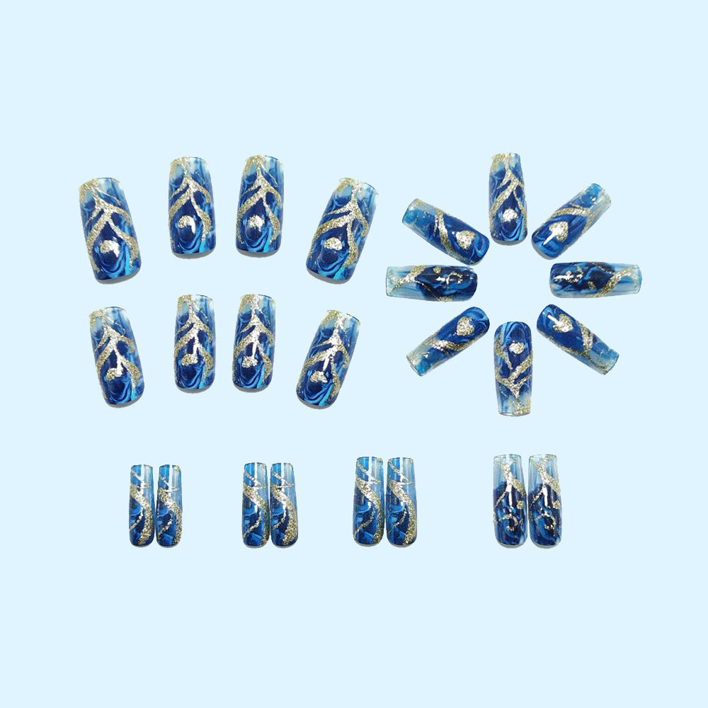 Siopsrl | Nail set with floral designs Siopsrl