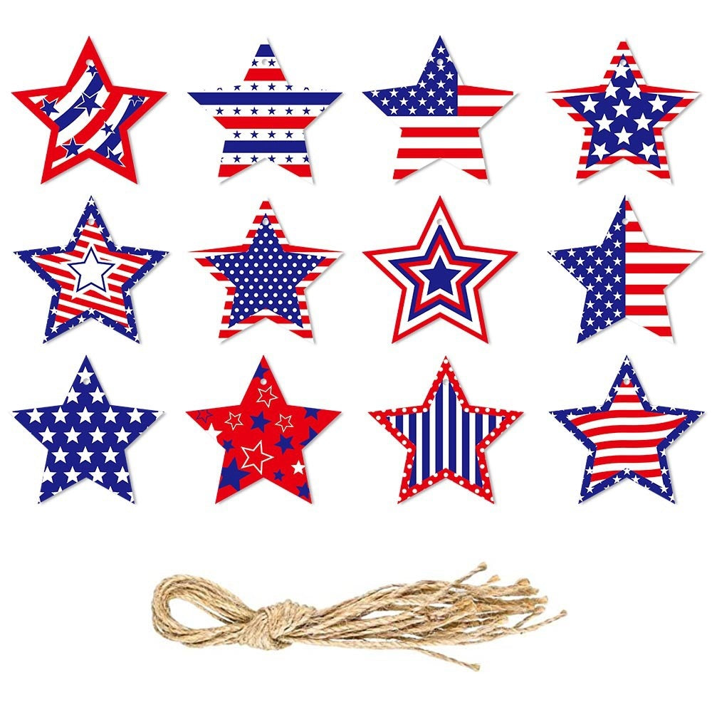 Siopsrl | Unisex nan multi-layer 3D paper star hanging decoration with hanging loops Siopsrl