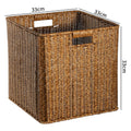 Handcrafted Rectangular Wicker Storage Bin Siopsrl