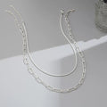Siopsrl | Layered Chain Link Necklace Siopsrl