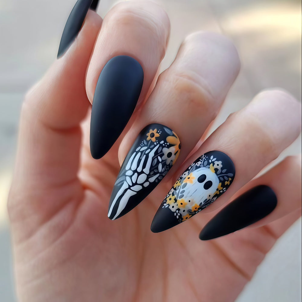 Artificiälnägel mit Halloween-Motiven Siopsrl