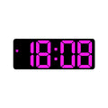 Siopsrl | Digital LED clock with large display and colorful digits Siopsrl