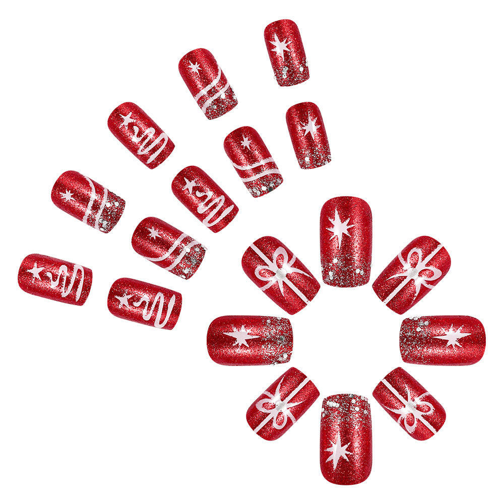 Siopsrl | Festive Glitter Nail Art Designs Siopsrl