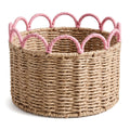 Decorative storage basket with wave pattern Siopsrl