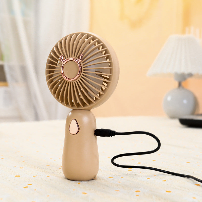 Siopsrl | Portable handheld fan with USB charging function and ergonomic handle Siopsrl
