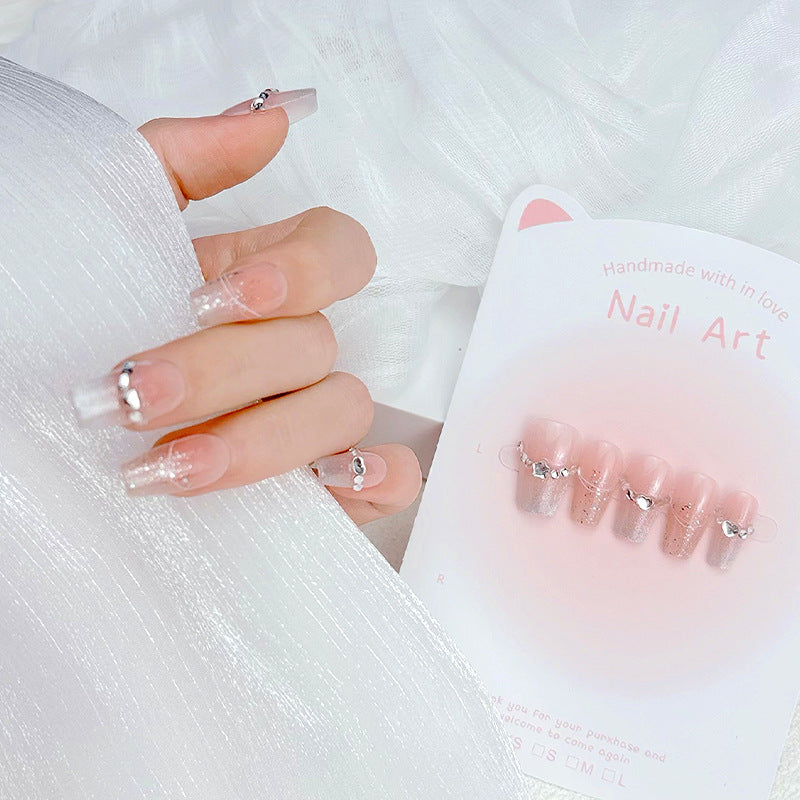 Siopsrl | Elegant French Tip Press-On Nails Siopsrl