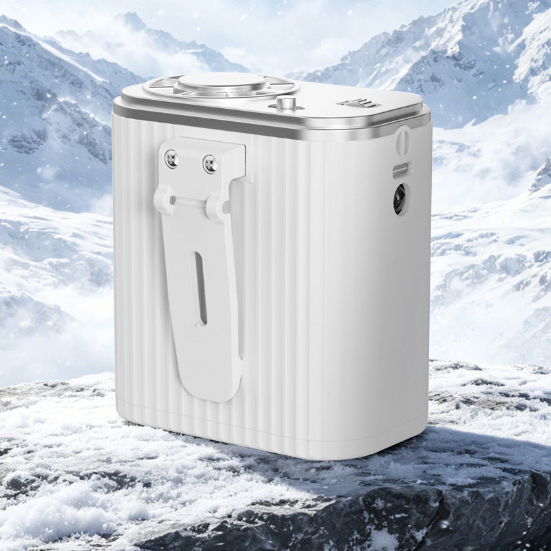 Siopsrl | Unisex portable oxygen concentrator with belt clip and stepless regulation Siopsrl