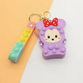 Siopsrl | Women's Keychain with Pop It Design Siopsrl