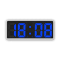 Siopsrl | Digital LED alarm clock with large, light blue display and snooze function Siopsrl