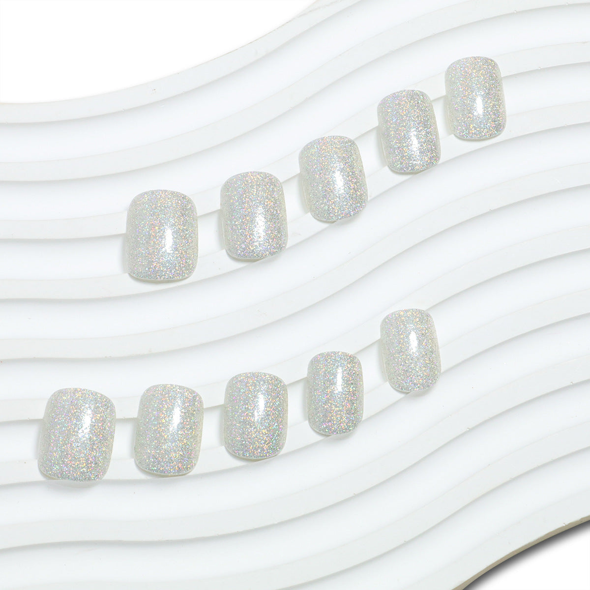 Siopsrl | Glittering Press-On Nail Tips Siopsrl