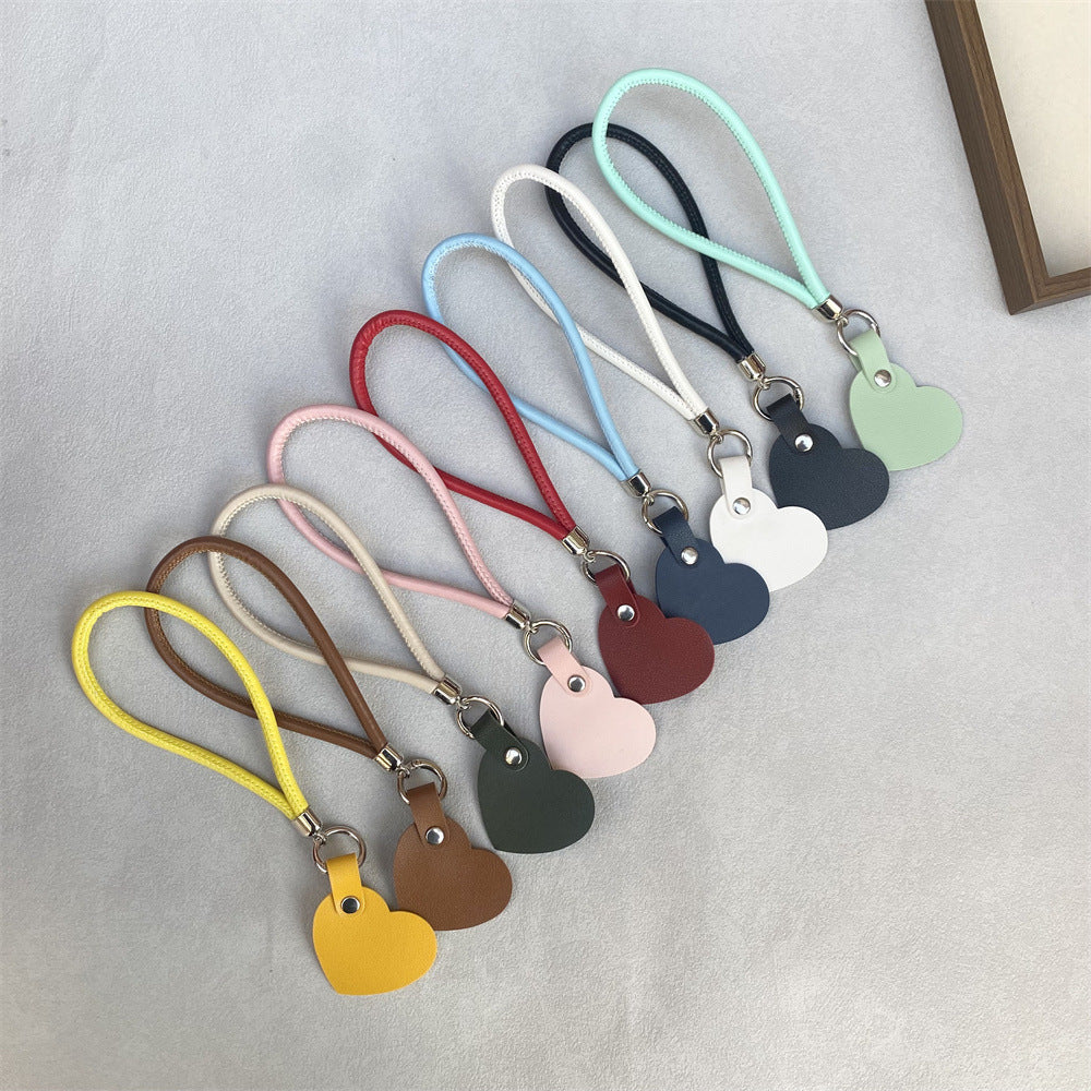 Siopsrl | Leather Heart Keychain Siopsrl