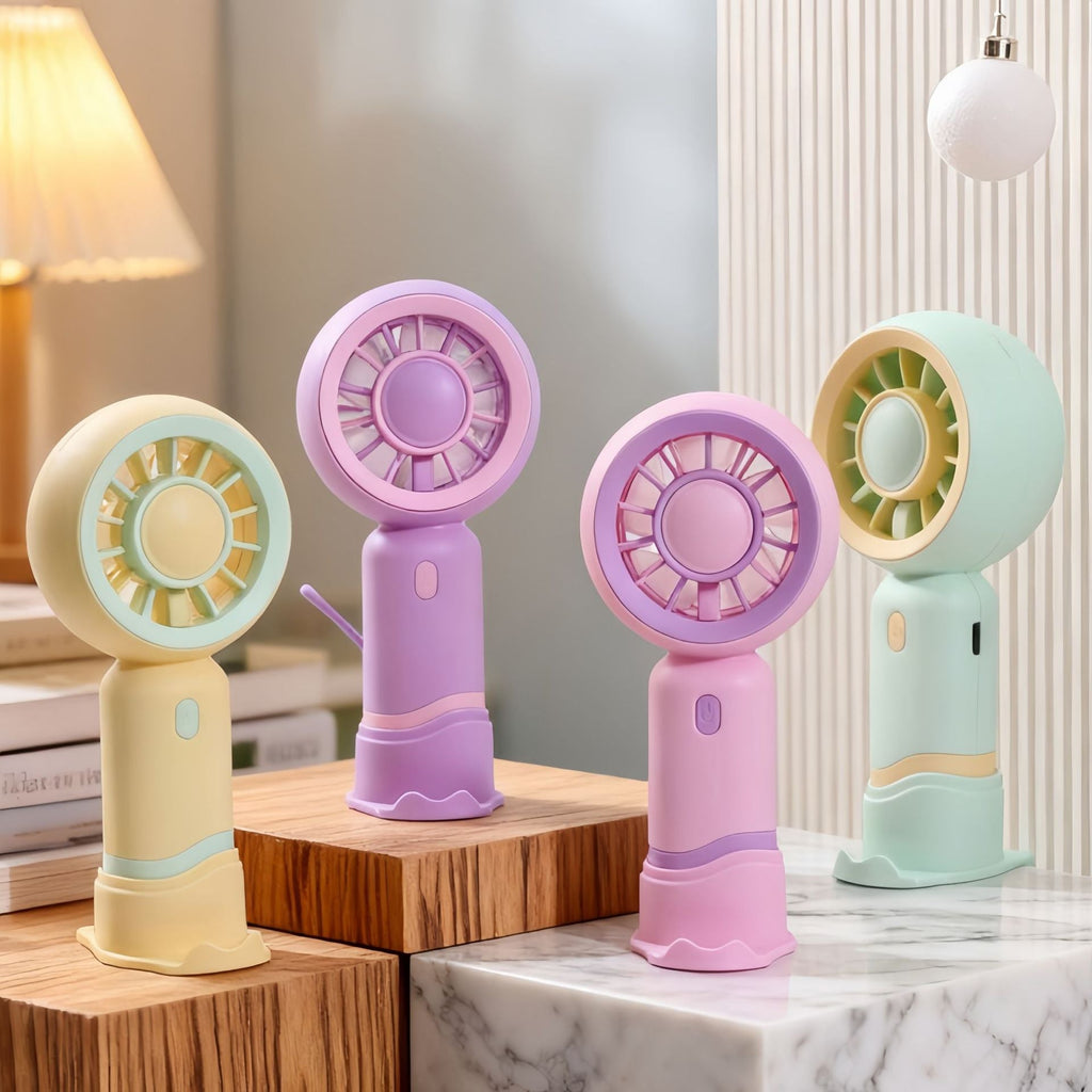 Siopsrl | Women's Portable Mini Fan with Innovative Design and USB Charging Function Siopsrl