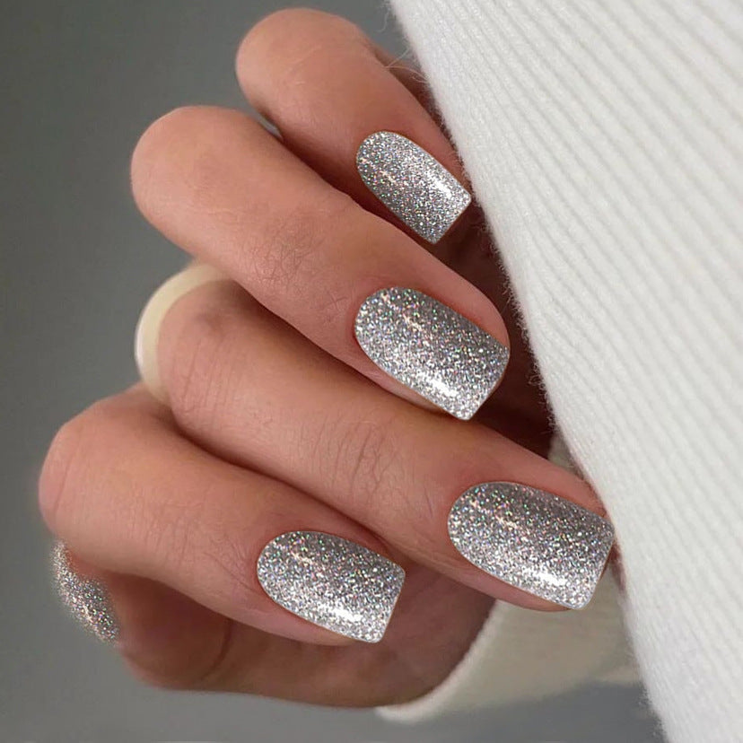 Siopsrl | Glittering Press-On Nail Tips Siopsrl