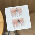 Siopsrl | Artificial nails with elegant jewelry details Siopsrl