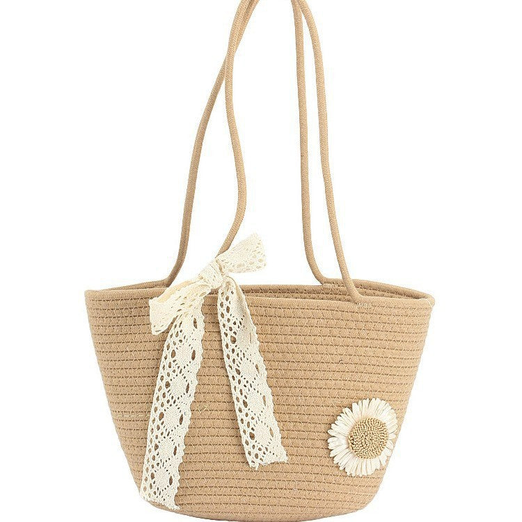 Crochet basket bag Siopsrl
