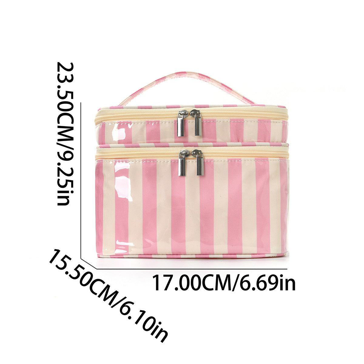 Cosmetic Organizer with Double Compartment System Siopsrl