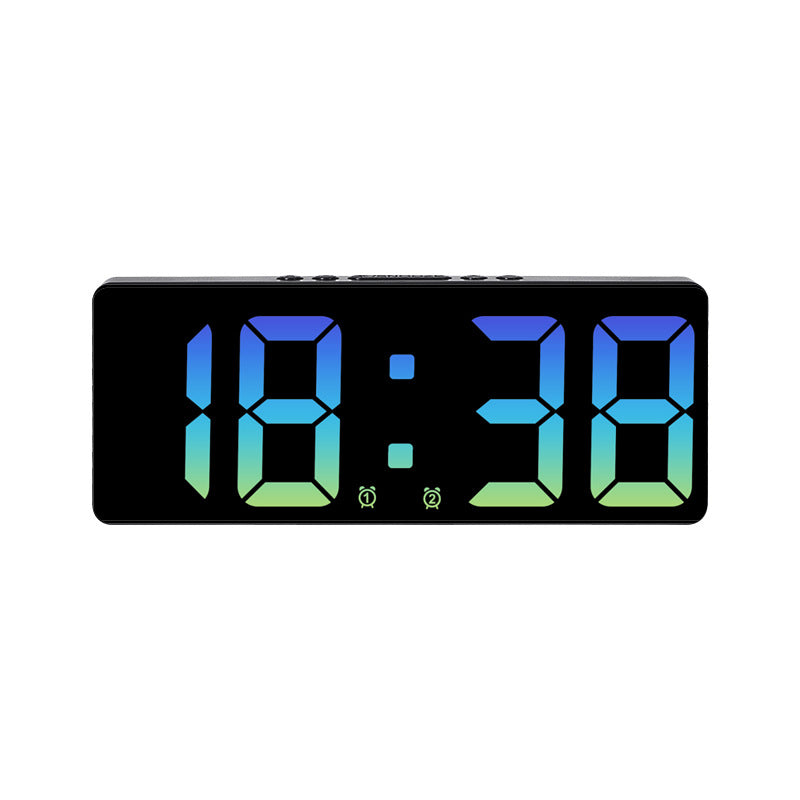 Siopsrl | Digital LED alarm clock with large, light blue display and snooze function Siopsrl