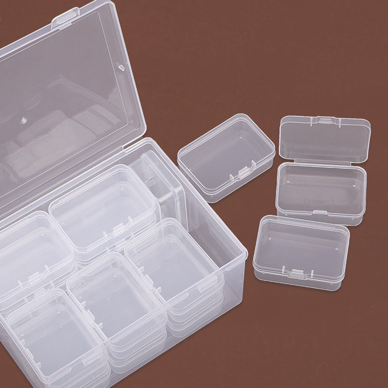 Multi-Purpose Transparent Compartment Organizing Box Siopsrl