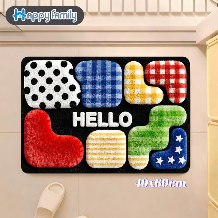 Siopsrl | Stylish Geometric Pattern Bath Mat Siopsrl