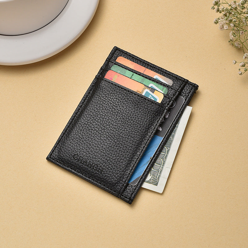 Siopsrl | Premium Textured Leather Card Holder Siopsrl