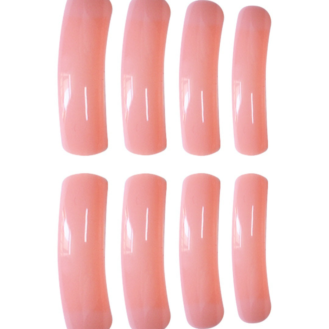 Siopsrl | Glossy Long Press-On Nail Extensions Siopsrl