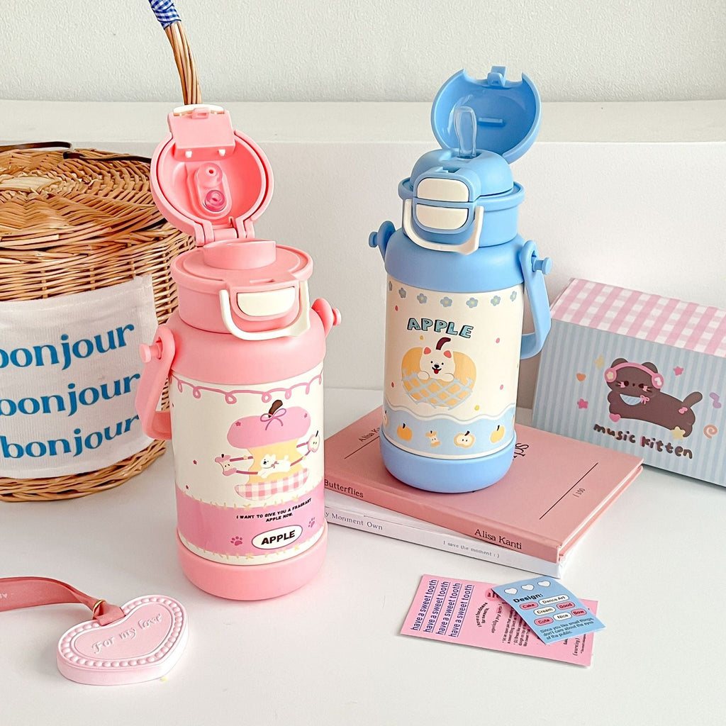 Siopsrl | Insulated stainless steel water bottle with cute design Siopsrl