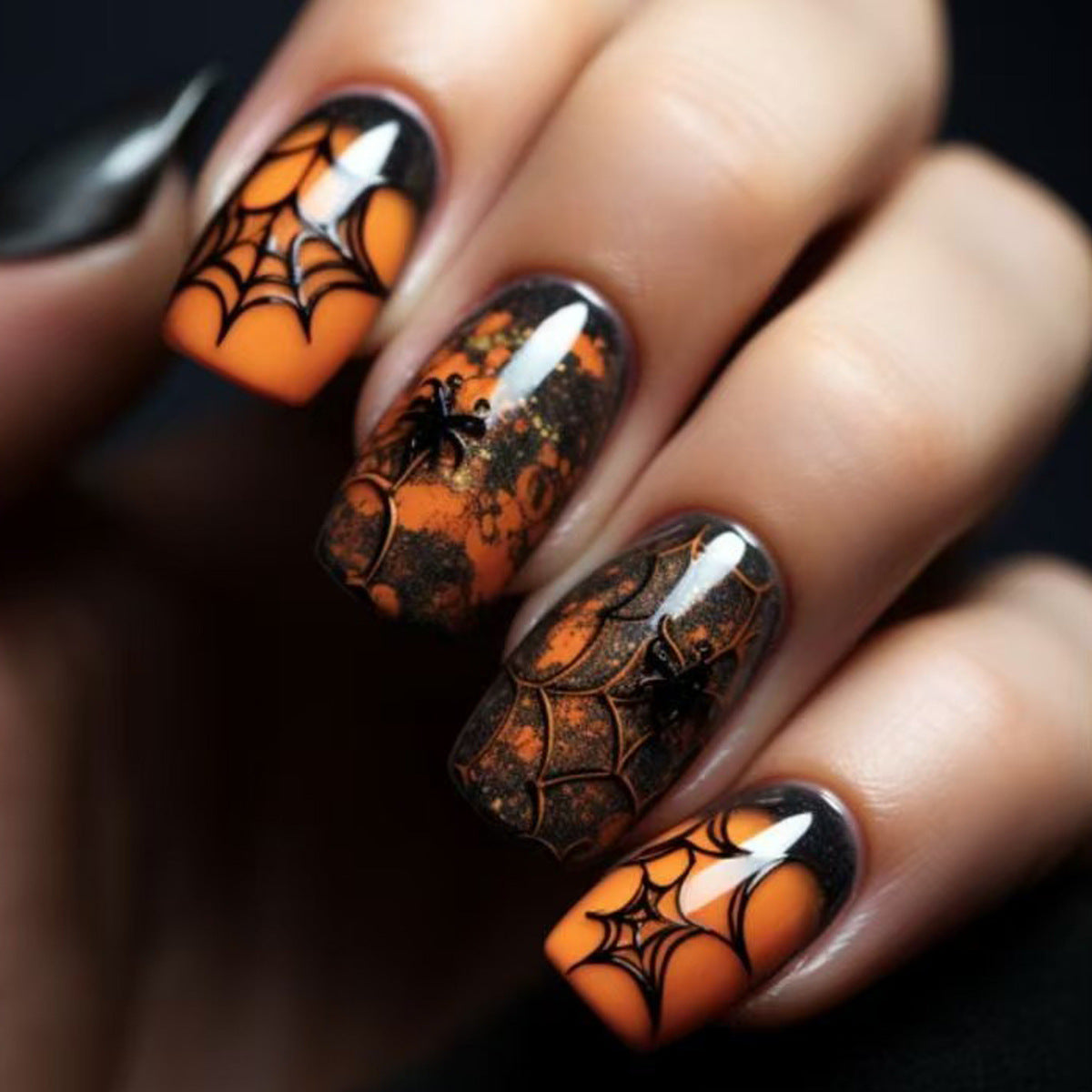 Creative Halloween Art Nails Siopsrl