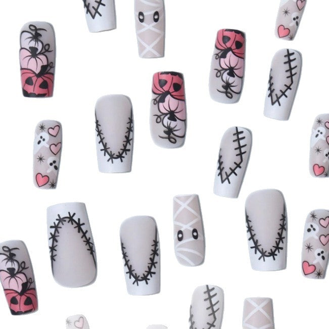 Halloween-Themed Nail Art Design Siopsrl