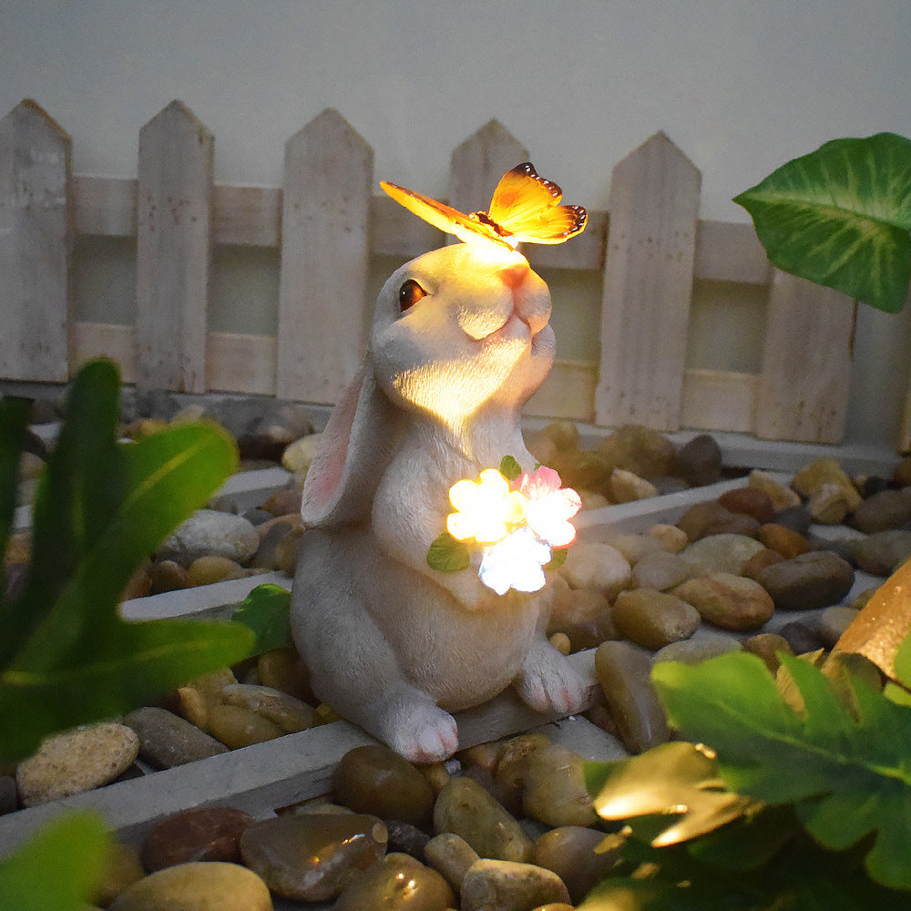 Solar Powered Succulent Turtle Garden Planter Night Light Ornament Siopsrl