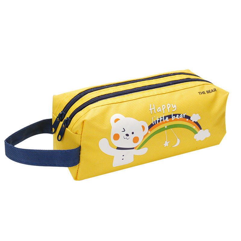 Siopsrl | Fun-Themed Multi-Zipper Pencil Case Siopsrl