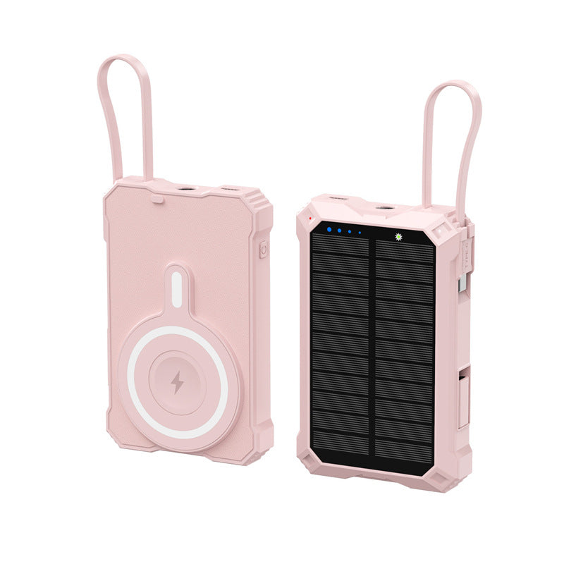 Siopsrl | Solar Powerbank with Wireless Charging Function Siopsrl